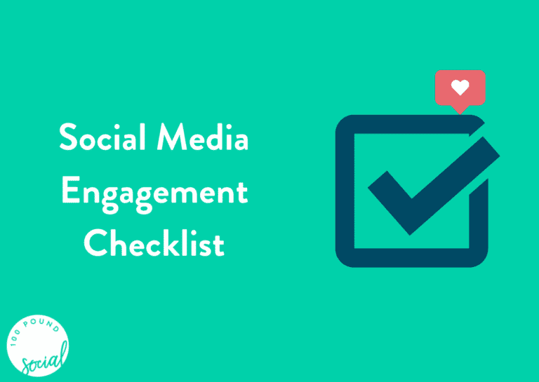 Social Media Engagement Checklist