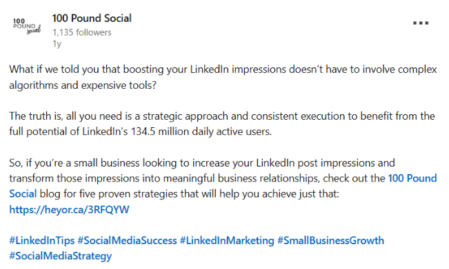 17 Creative LinkedIn Post Examples 18 Screenshot 2026 04 20 10.24.49