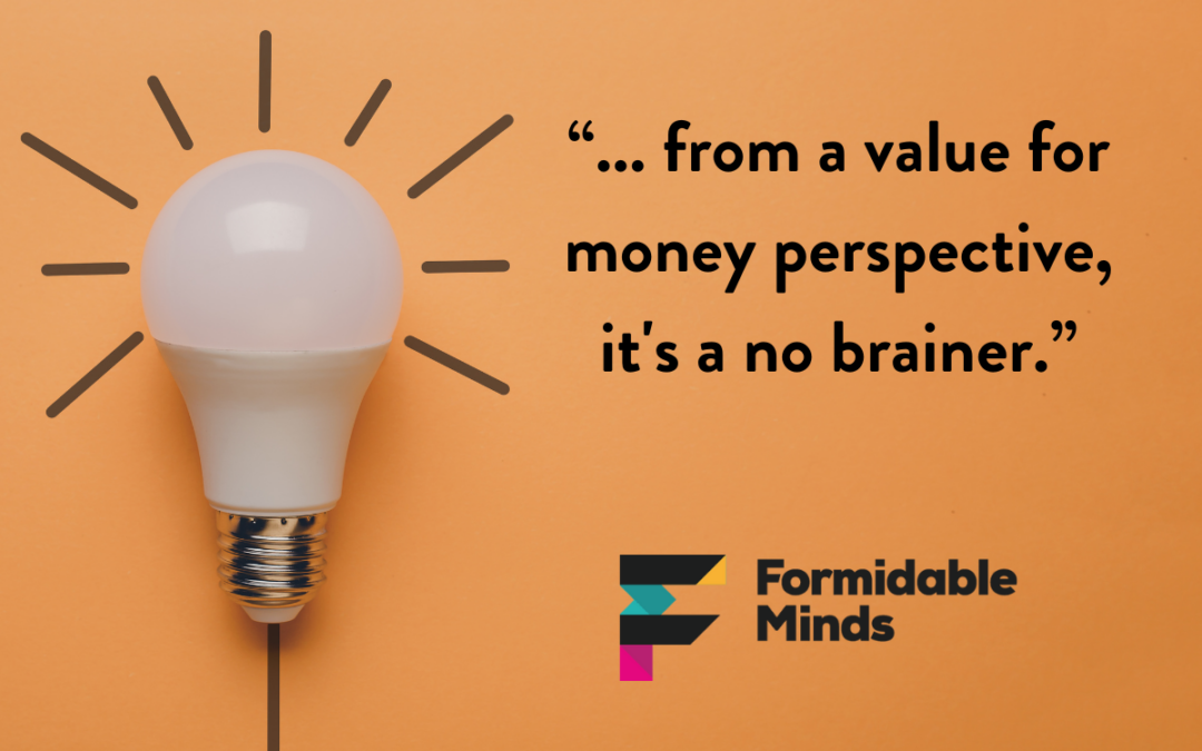 27% Post Reactions Increase & 90% Cost Reduction: How Formidable Minds became a LinkedIn Thought Leader