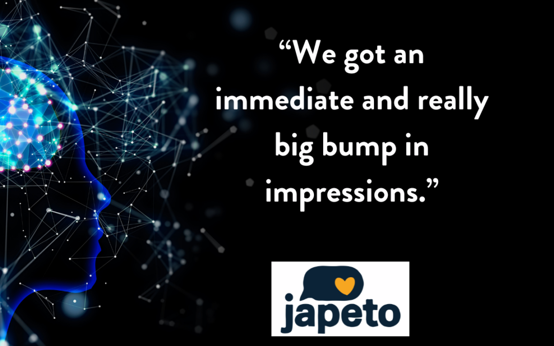 “3682% Boost in Impressions”: 100 Pound Social Supercharges Japeto’s Online Presence