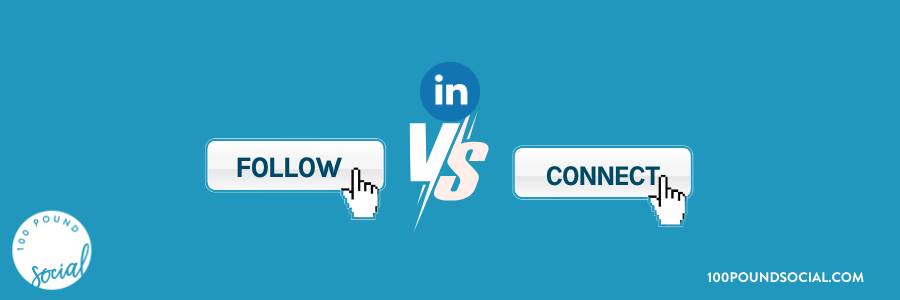 Blog Post Feature Image-LinkedIn Follow vs Connect_ Explained for B2B Businesses
