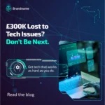 A recent survey of 1000 UK SMEs showed they lost almost £300,000 last year due to tech issues