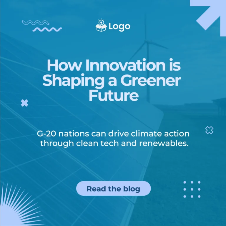 G-20 nations are pivotal in tackling climate change, with renewable energy playing a critical role in reducing CO2 emissions.