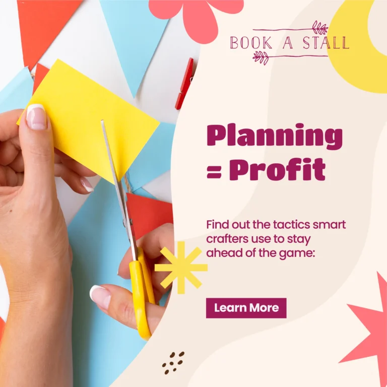 Some handcraft business owners are missing out on sales opportunities because they leave some things to the last minute.