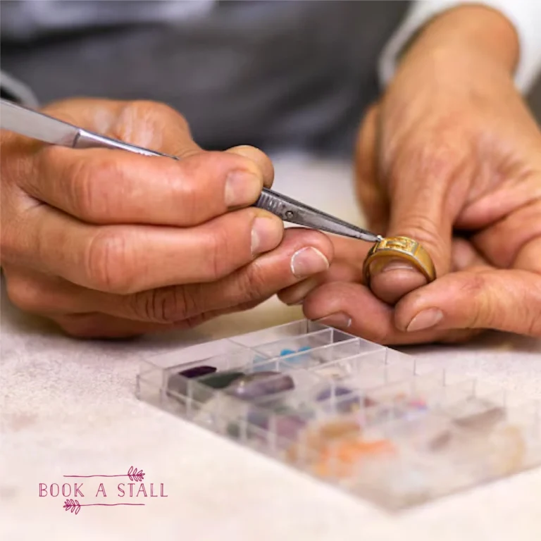 You're making jewellery pieces for your customers to fall in love with.