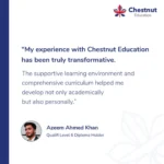 Chestnut Education offers 300+ courses in technology, business, health, and more—designed to help you grow academically and personally.