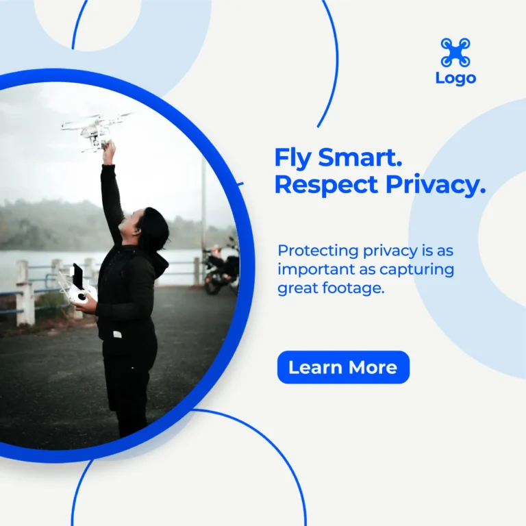 If your drone or model aircraft is fitted with a camera or listening device, you must respect other people’s privacy whenever you use them.