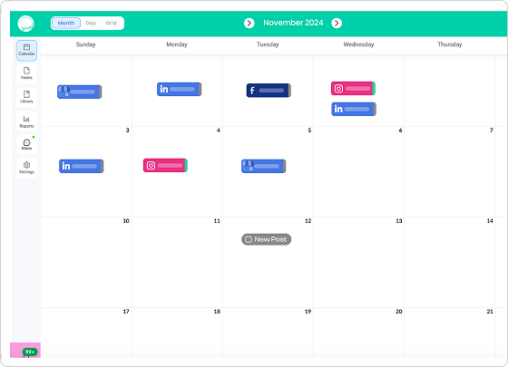 Content Panel & Reporting