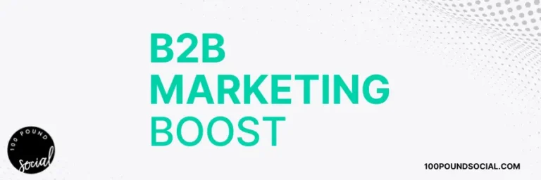 January 26 B2B Marketing Boost