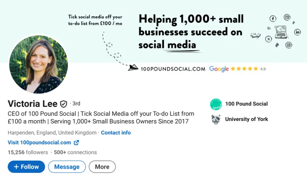 How to Generate Leads on LinkedIn: 6 Proven Tips for 2026 1 Victoria Lee LinkedIn Profile Generate Leads On LinkedIn