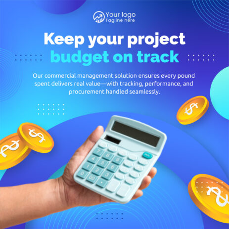 Controlling your budget is an essential part of completing your project successfully.