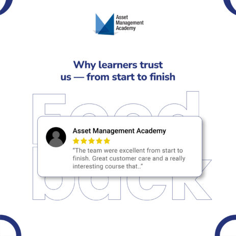 At Asset Management Academy, we're determined to provide our students with high-quality asset management training services.