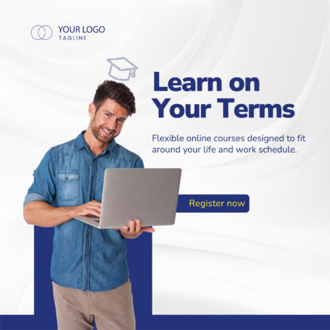 One of the many benefits of online courses is that they are super flexible.